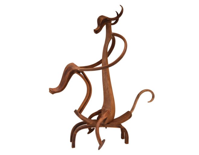 marc sparfel, animals, furniture, sculpture, recycled, repurpose, wood, metal