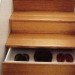Stair Drawers, transforming furniture, adapt nyc, tiny apartments, tiny apartment nyc, tiny apartment, small spaces, small living, small homes, eco design, space saving design, space saving furniture, double duty furniture