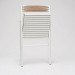 STEEL Chair, Reinier de Jong, recycled chair, broom handle chair, sustainable design, green design, eco chair, green chair, green interiors, sustainable interiors, green furniture, sustainable furniture, eco-friendly furniture, recycled materials