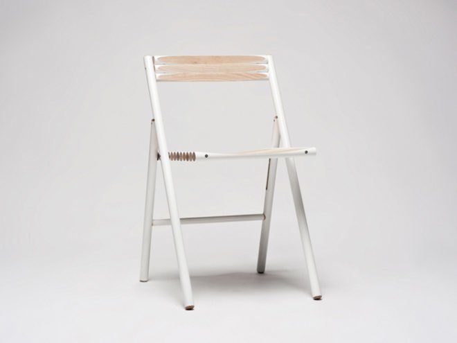 STEEL Chair, Reinier de Jong, recycled chair, broom handle chair, sustainable design, green design, eco chair, green chair, green interiors, sustainable interiors, green furniture, sustainable furniture, eco-friendly furniture, recycled materials