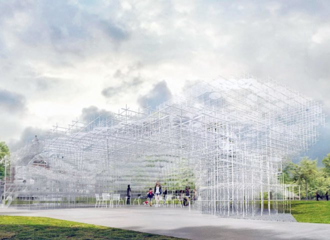 sou fujimoto, serpentine gallery pavilion, kensington gardens, london, architecture, commission, cloud