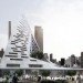 BIG Architects NYC, West 57 Street pyramid, apartment pyramid NYC, Durst Fetner, NYC affordable housing, NYC 80/20 program, W57 building NYC