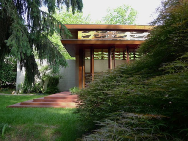 green design, eco design, sustainable design, Bachman Wilson House, Frank Lloyd Wright, millstone frank lloyd wright, cantilever balcony, Sharon Lawrence Tarantino, Fiesole, Paolo Bulletti