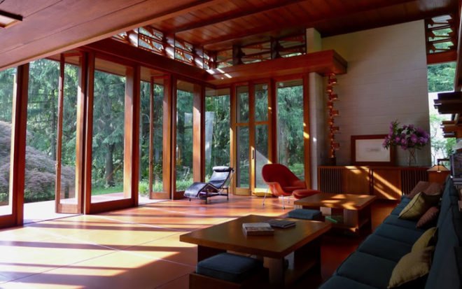 green design, eco design, sustainable design, Bachman Wilson House, Frank Lloyd Wright, millstone frank lloyd wright, cantilever balcony, Sharon Lawrence Tarantino, Fiesole, Paolo Bulletti