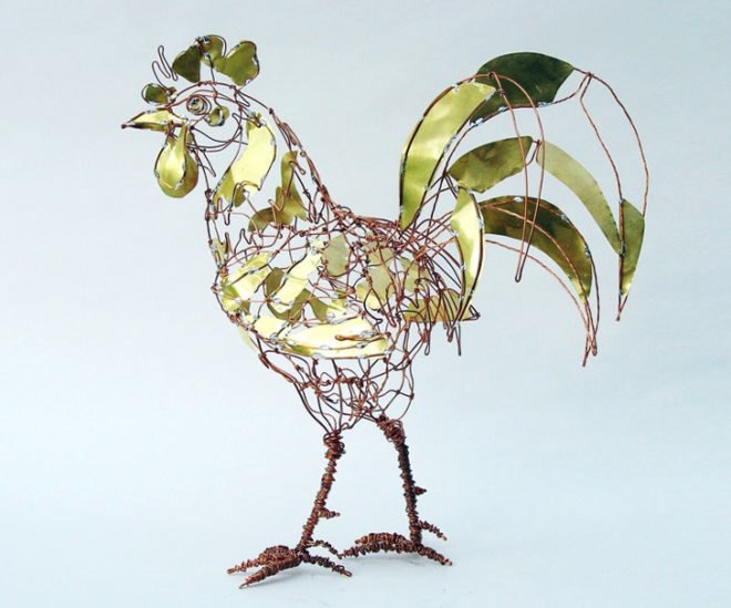 barbara franc, recycled materials, green design, sustainable design, eco art, discarded objects