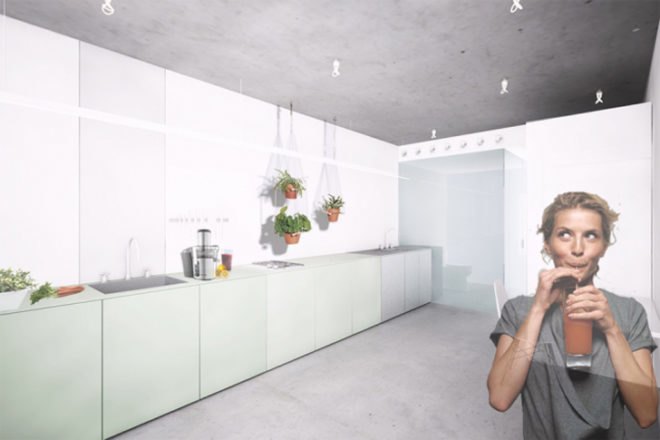 green design, eco design, sustainable design, David Leven, Stella Betts, Microgreens, adAPT NYC, Bernheimer Architecture, small living, micro apartments