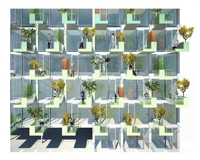 green design, eco design, sustainable design, David Leven, Stella Betts, Microgreens, adAPT NYC, Bernheimer Architecture, small living, micro apartments