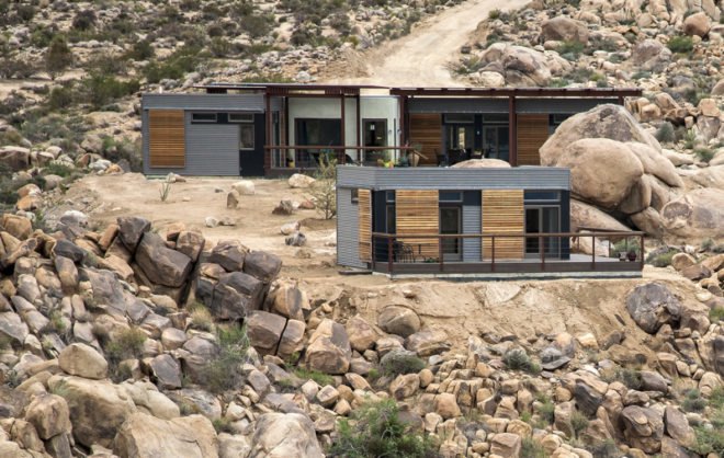 Blu Homes, Disney Joshua Tree, Blu Homes Disney Joshua Tree, tim disney, palm spring prefab, modernism week, modern homes palm springs tim disney, blu homes, a+d museum, green design events, architecture events