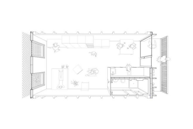 Catalunya Student Housing, H ARQUITECTES, dataAE, modular housing, prefab housing, student housing, barcelona,
