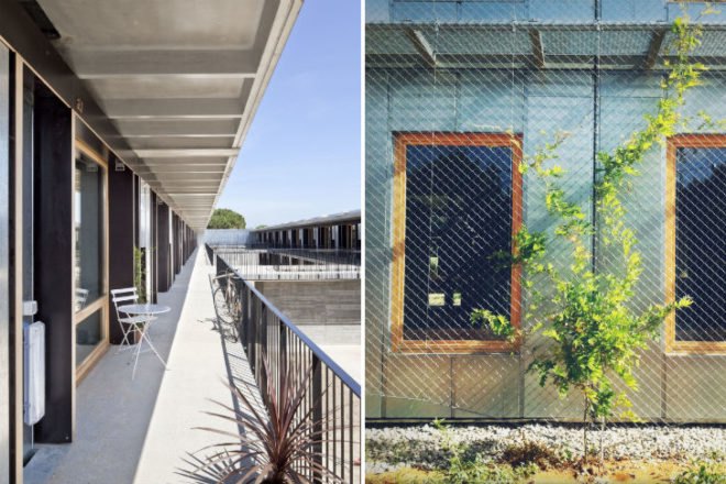 Catalunya Student Housing, H ARQUITECTES, dataAE, modular housing, prefab housing, student housing, barcelona,