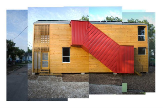 Congo Street Initiative, BCWorkshop, dallas, green renovation, community housing project, reclaimed materials, eco home,