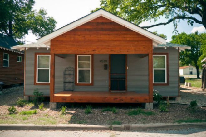 Congo Street Initiative, BCWorkshop, dallas, green renovation, community housing project, reclaimed materials, eco home,
