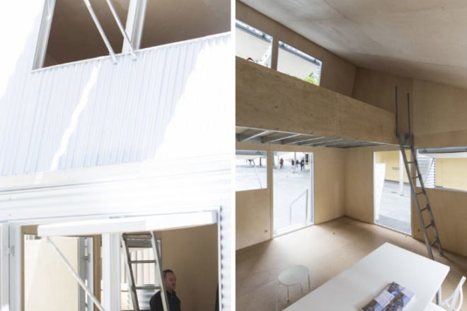 Emergency Shelter, Carter Williamson, flat packed shelter, disaster relief, sydney, australia, prefab shelter