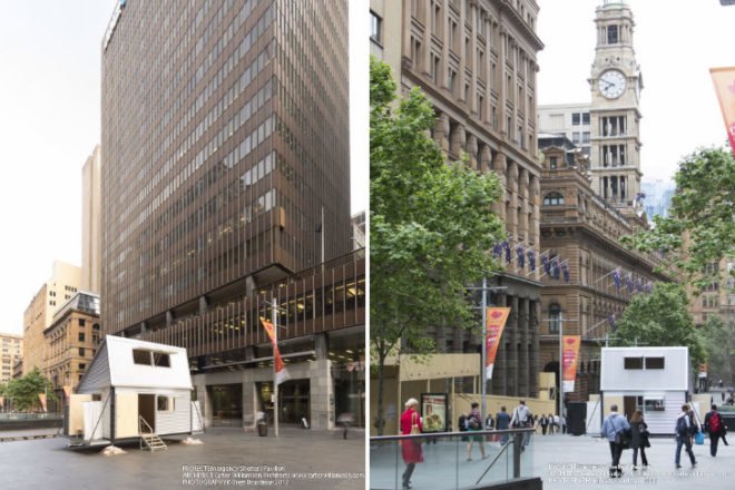 Emergency Shelter, Carter Williamson, flat packed shelter, disaster relief, sydney, australia, prefab shelter