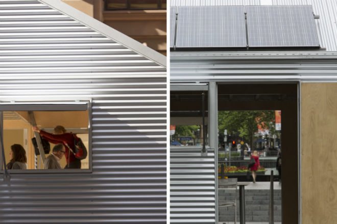 Emergency Shelter, Carter Williamson, flat packed shelter, disaster relief, sydney, australia, prefab shelter