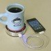 green design, eco design, sustainable design, stirling engine, epiphany onE puck phone charger, coffee phone charger, heat disparities