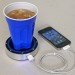 green design, eco design, sustainable design, stirling engine, epiphany onE puck phone charger, coffee phone charger, heat disparities