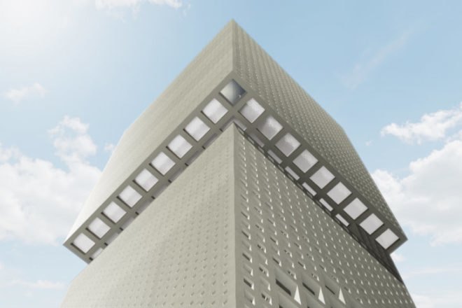 Essence Financial Tower, OMA, shenzen, eco tower, high performance facade, green architecture, china