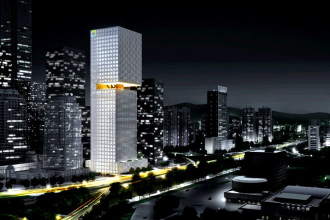 Essence Financial Tower, OMA, shenzen, eco tower, high performance facade, green architecture, china