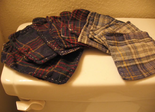 family cloths, toilet paper, cloth diapers, washable wipes, washable diapers, flannel, flannel cotton, handkerchiefs, toilet, bathroom tissue