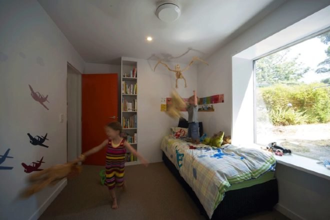 solar power, green design, sustainable design, green design, eco-design, brick, dowdy old bricks, red brick, reuse materials, recycling, recycled materials, thermal massing, Forever House, WoodWoodWard Architecture, skylights, daylighting