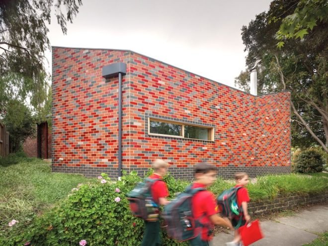 solar power, green design, sustainable design, green design, eco-design, brick, dowdy old bricks, red brick, reuse materials, recycling, recycled materials, thermal massing, Forever House, WoodWoodWard Architecture, skylights, daylighting