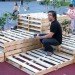 HASSELL, Australia, Melbourne, Urban Coffee Farm, Shipping containers, Brew Bar, timber pallets, packing crates, urban design, Melbourne Food and Wine Festival