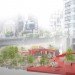 HASSELL, Australia, Melbourne, Urban Coffee Farm, Shipping containers, Brew Bar, timber pallets, packing crates, urban design, Melbourne Food and Wine Festival