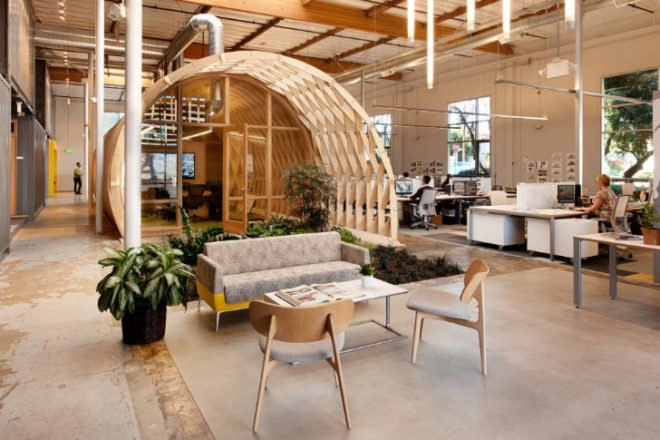 Hayden Place, Cuningham Group, eco office, green office, culver city, rethink development,