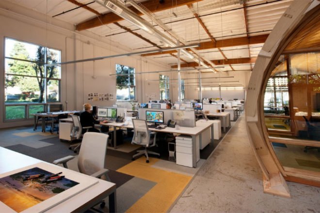Hayden Place, Cuningham Group, eco office, green office, culver city, rethink development,