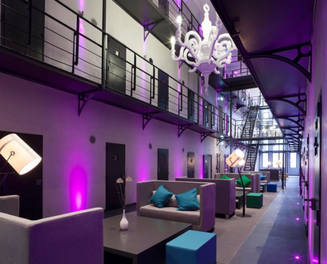 green design, eco design, sustainable design, Het Arresthius, prison hotel, Netherlands prison hotel, adaptive reuse