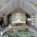 Nidolab Arquitectura, moss carpet, Argentina, Buenos Aires, home office, tiny office, design, green design, sustainable design, eco-design, daylighting, skylights, minimalist design, argentina