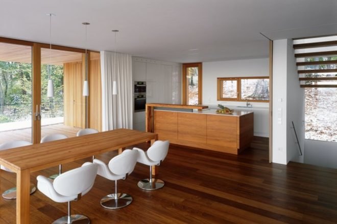 House Heilbronn, KM Architektur, timber home, energy efficient home, eco home, green home, germany