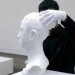 Li Hongbo, paper art, pure white paper, paper sculptures, Dominik Mersch Gallery
