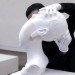 Li Hongbo, paper art, pure white paper, paper sculptures, Dominik Mersch Gallery