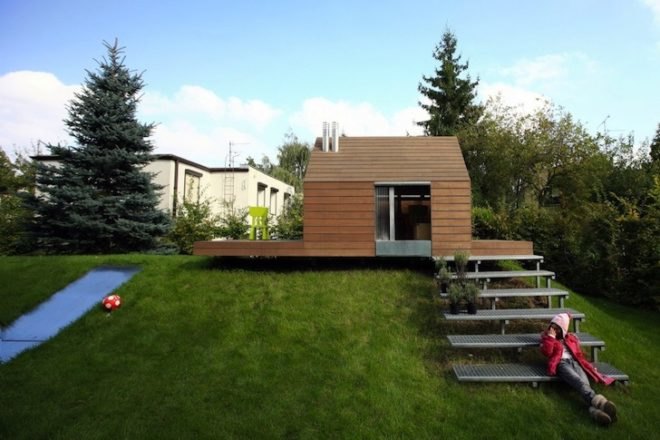 tiny house, treehouse, Herzog & de Meuron, Ultra Architects, Maja's House, Poland, small houses, green design, sustainable design, eco-design, Rudin House, eco home, tiny home for kids