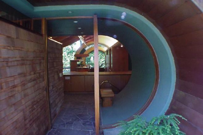 Oshatz Architects, Wilkinson Residence, Portland, Oregon, music, organic shape, wood, rusty, Architecture, Daylighting, Green Materials