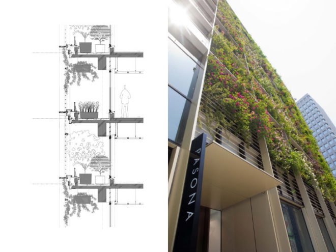 Pasona HQ, Kono Designs, vertical garden, urban farm, eco office, living wall, urban farming, green renovation