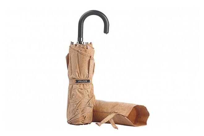 Pelcor, cork, cork umbrella, portugal, renewable material, Accessories and Fashion, Recycling / Compost, Green Materials, Botanical,