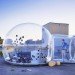 green design, eco design, sustainable design, pop-up bathroom, inflatable module, Messe Frankfurt, Association of the German Sanitation Industry, Bathroom Bubble, Pop Up my Bathroom
