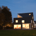 Lakeside home, Private House Bellmund, EXH Design, Lake Biennem, Switzerland, green design, sustainable design, eco-design, corrugated skin, rooftop terrace, daylighting, alpine, wood,