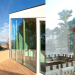 Lakeside home, Private House Bellmund, EXH Design, Lake Biennem, Switzerland, green design, sustainable design, eco-design, corrugated skin, rooftop terrace, daylighting, alpine, wood,