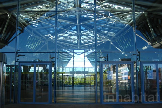 Richard Rogers, New Law Courts, spiky, icon, Antwerp, pre-cast concrete, natural light, slow ventilation, VK Studio, Air quality, Architecture, Water Issues, energy efficiency, Daylighting,