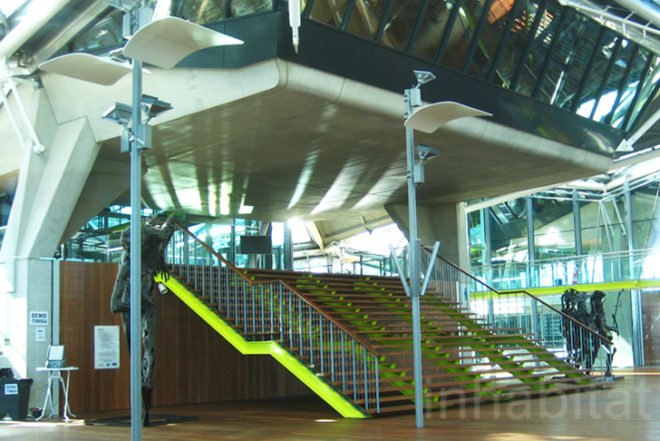 Richard Rogers, New Law Courts, spiky, icon, Antwerp, pre-cast concrete, natural light, slow ventilation, VK Studio, Air quality, Architecture, Water Issues, energy efficiency, Daylighting,