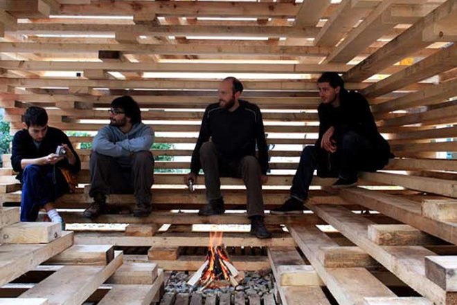 Rintala Eggertsson, MILU, Venice architecture Biennale, wood, site-specific habitable sculpture, Architecture, Art, Green Materials
