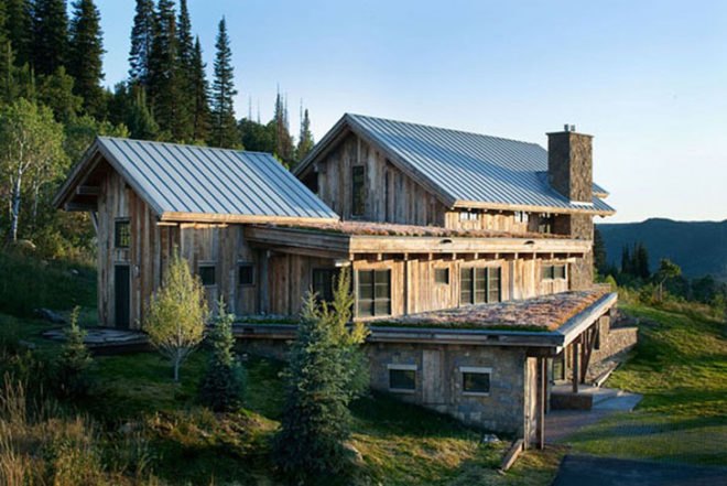 Gerber Berend Design, Robert Hawkins Architects, Reed Residence, Zero-Energy, reclaimed wood, geothermal heat pump, solar panels, solar thermal energy, Architecture, energy efficiency, Zero energy, Solar Power, Recycled Materials,