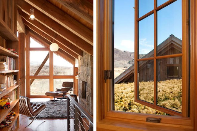 Gerber Berend Design, Robert Hawkins Architects, Reed Residence, Zero-Energy, reclaimed wood, geothermal heat pump, solar panels, solar thermal energy, Architecture, energy efficiency, Zero energy, Solar Power, Recycled Materials,