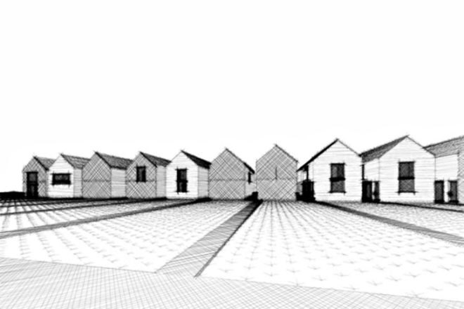 Row on 25th, Shade House Development, houston, row house, daylighting, eco home, green home, sustainable home