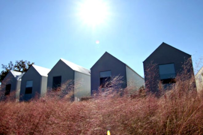 Row on 25th, Shade House Development, houston, row house, daylighting, eco home, green home, sustainable home