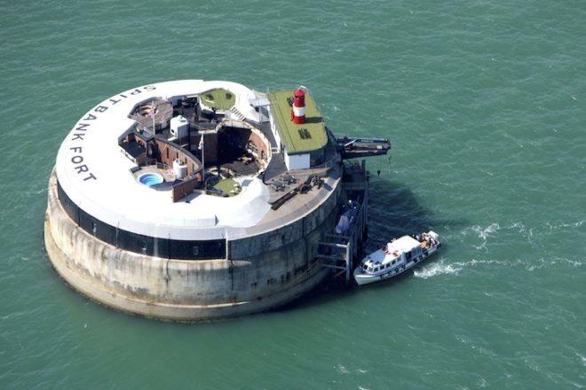 Spitbank Fort Hotel, island retreat, luxury travel, renovation, fort, UK, Hampshire, bespoke resort, private resort, Britain